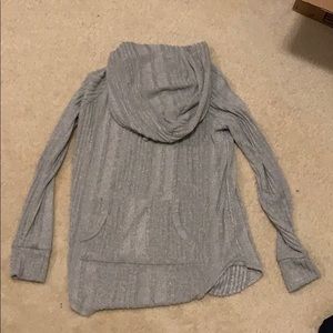 Long sleeve sweater with hood